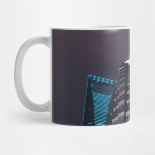 Asian Skyscrapers / Neon City Lights Mug